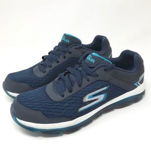 Skechers Go Air Goga Plus Navy Blue Shoes